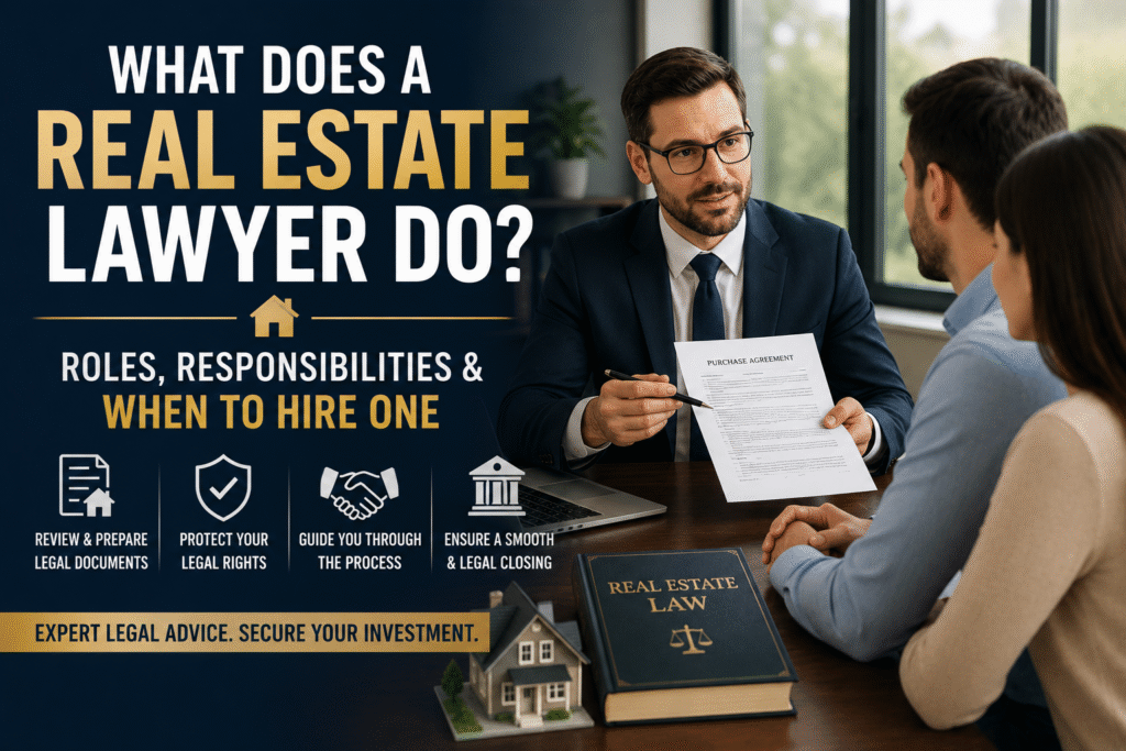 What Does a Real Estate Lawyer Do? Roles &amp; When to Hire One